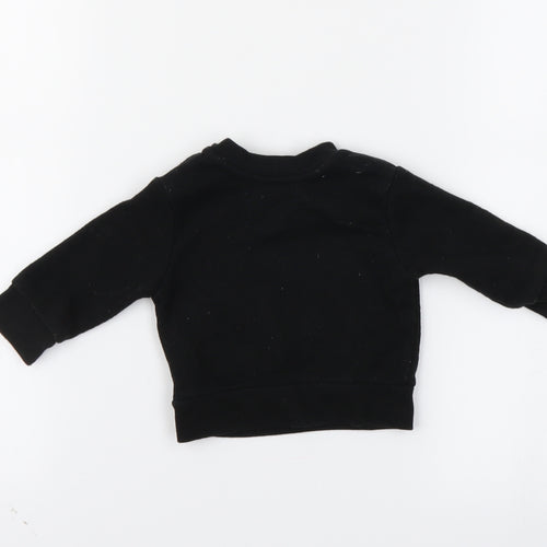 mini rebel  Black   Pullover Jumper Size 0-3 Months