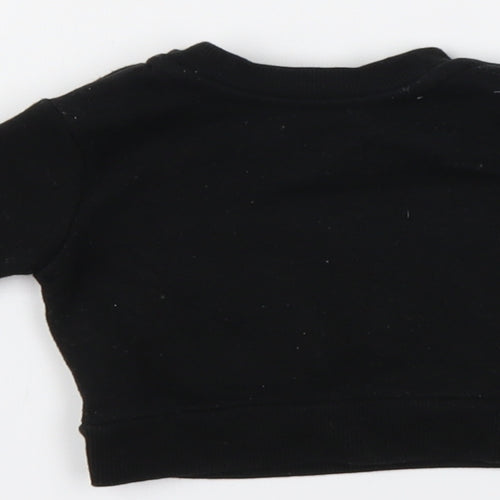 mini rebel  Black   Pullover Jumper Size 0-3 Months