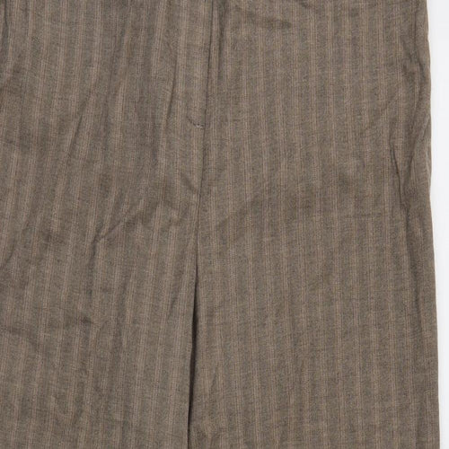 magi fit Womens Brown   Dress Pants Trousers Size 14 L27 in
