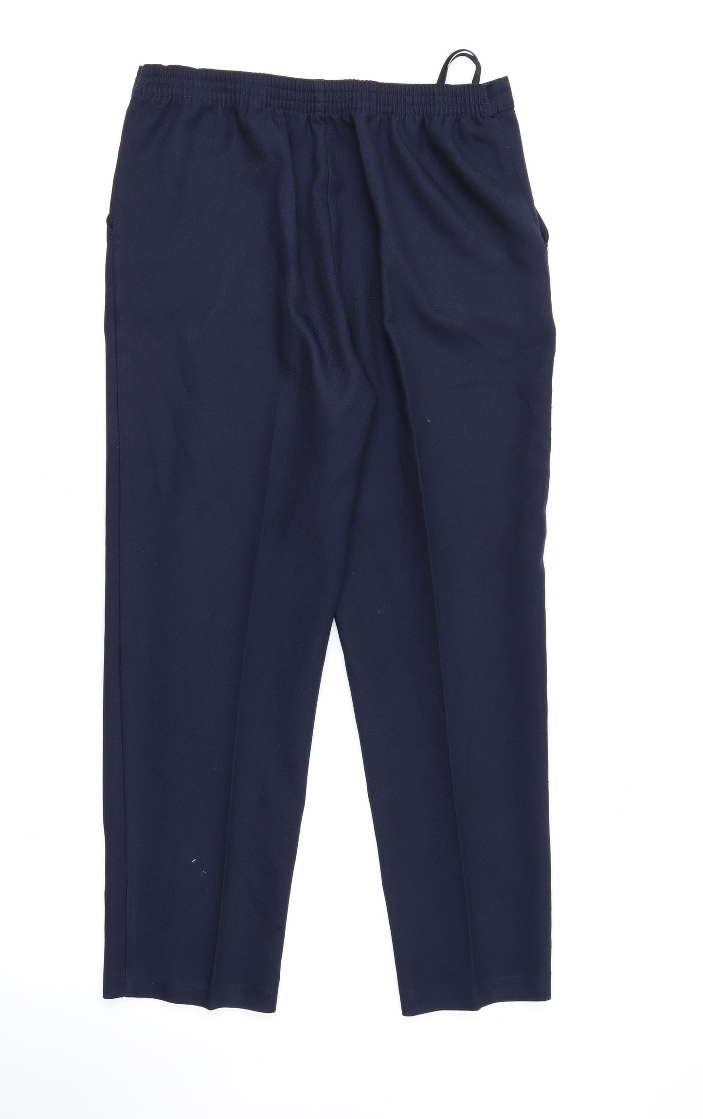 Papaya Womens Black Houndstooth  Trousers  Size 10 L26 in
