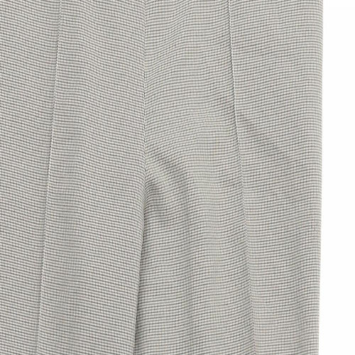 Marks and Spencer Womens Brown Argyle/Diamond  Trousers  Size 14 L27 in