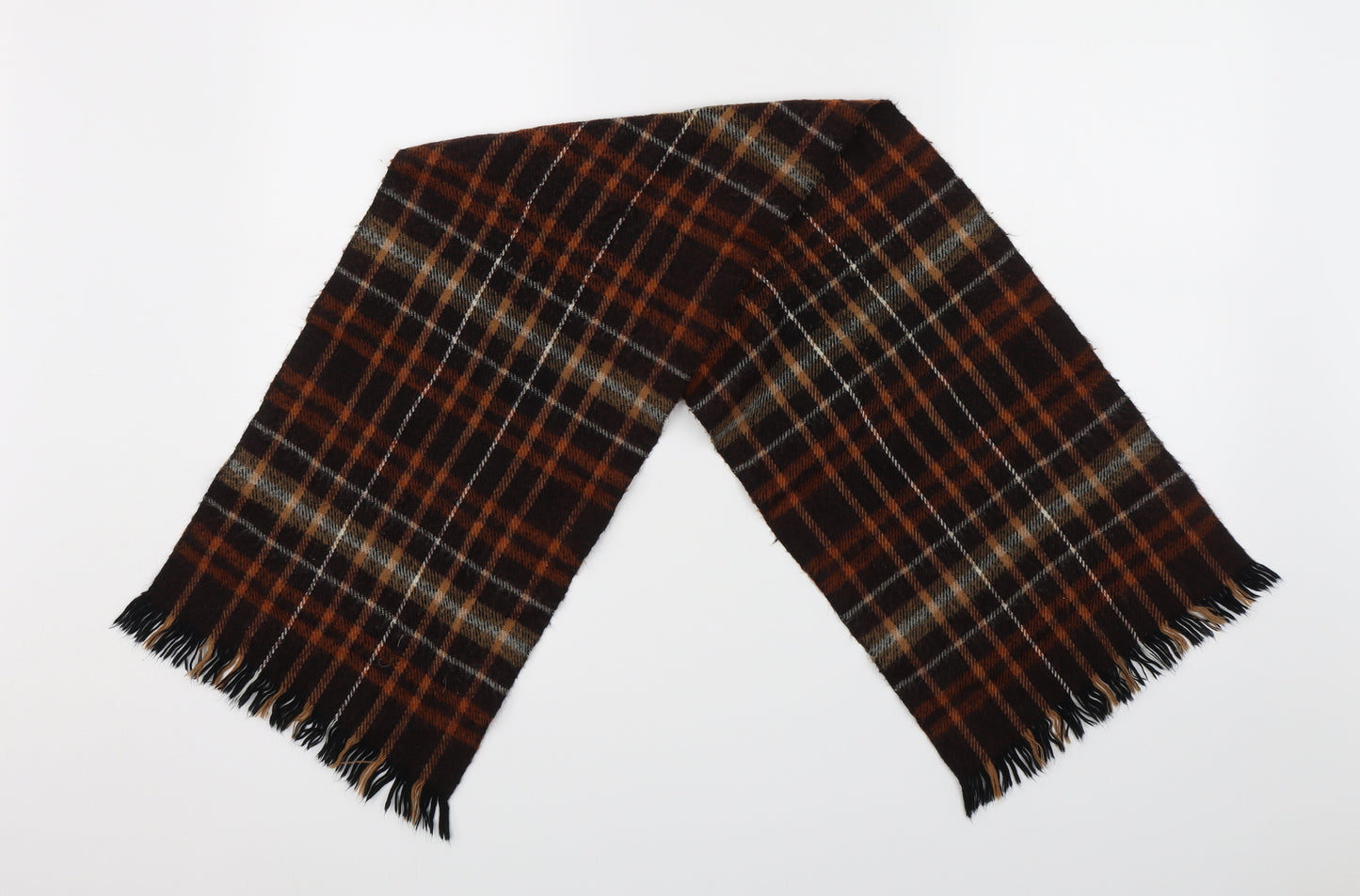 No brand Womens Brown Plaid   Scarf
