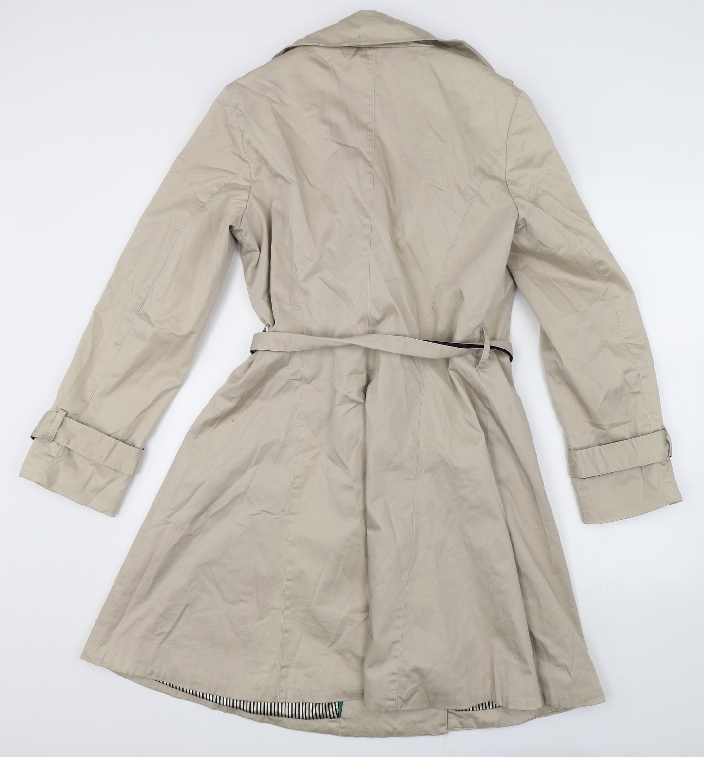 Principles Womens Beige   Overcoat Coat Size 14