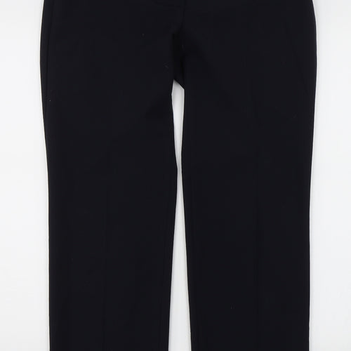 Marks & Spencer Womens Black   Dress Pants Trousers Size 10 L29 in