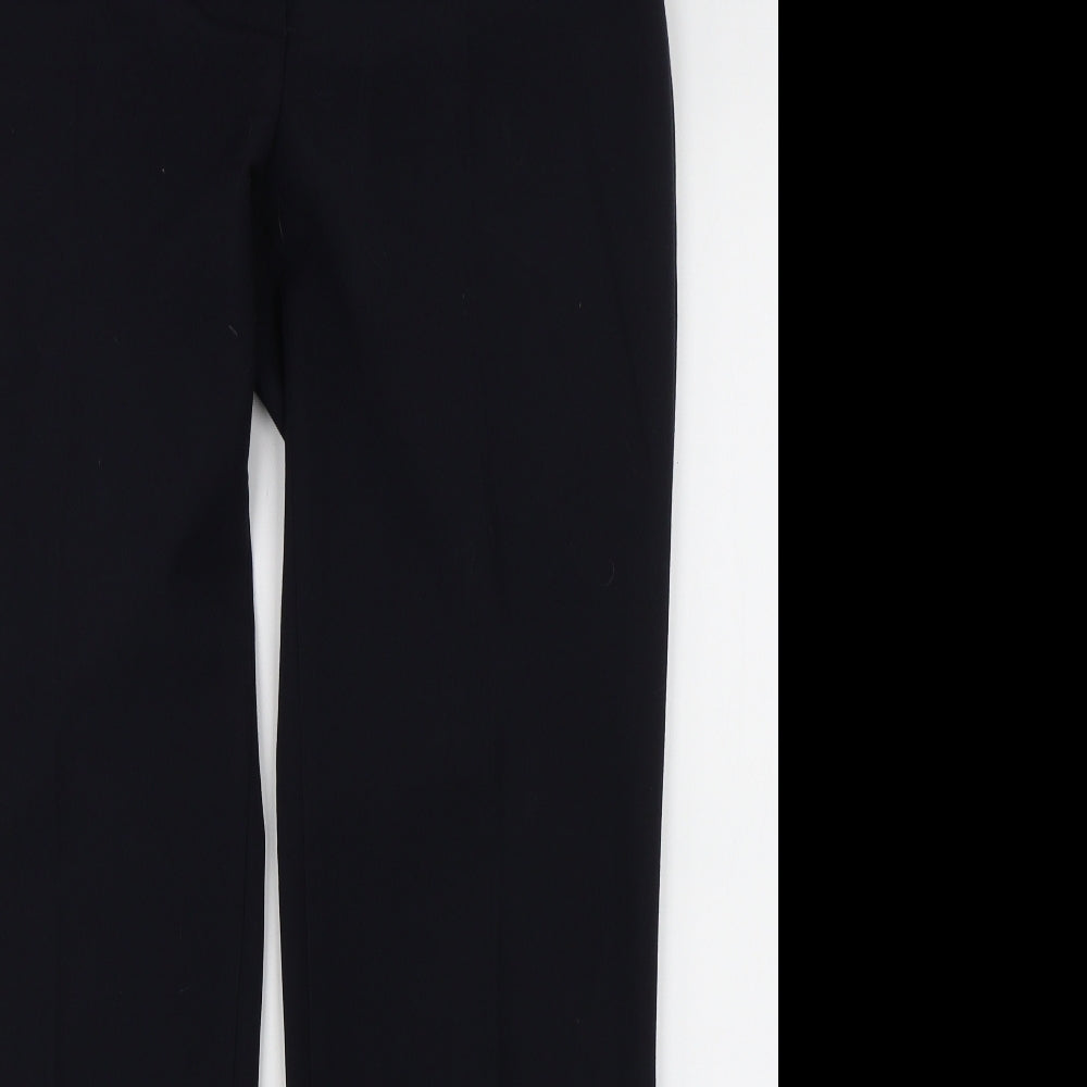 Marks & Spencer Womens Black   Dress Pants Trousers Size 10 L29 in