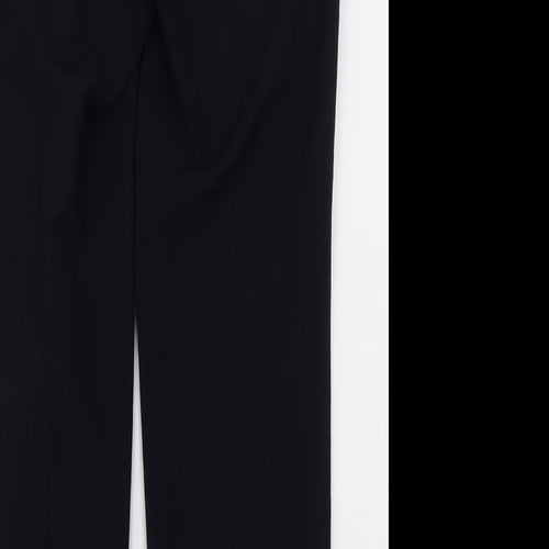 Marks & Spencer Womens Black   Dress Pants Trousers Size 10 L29 in