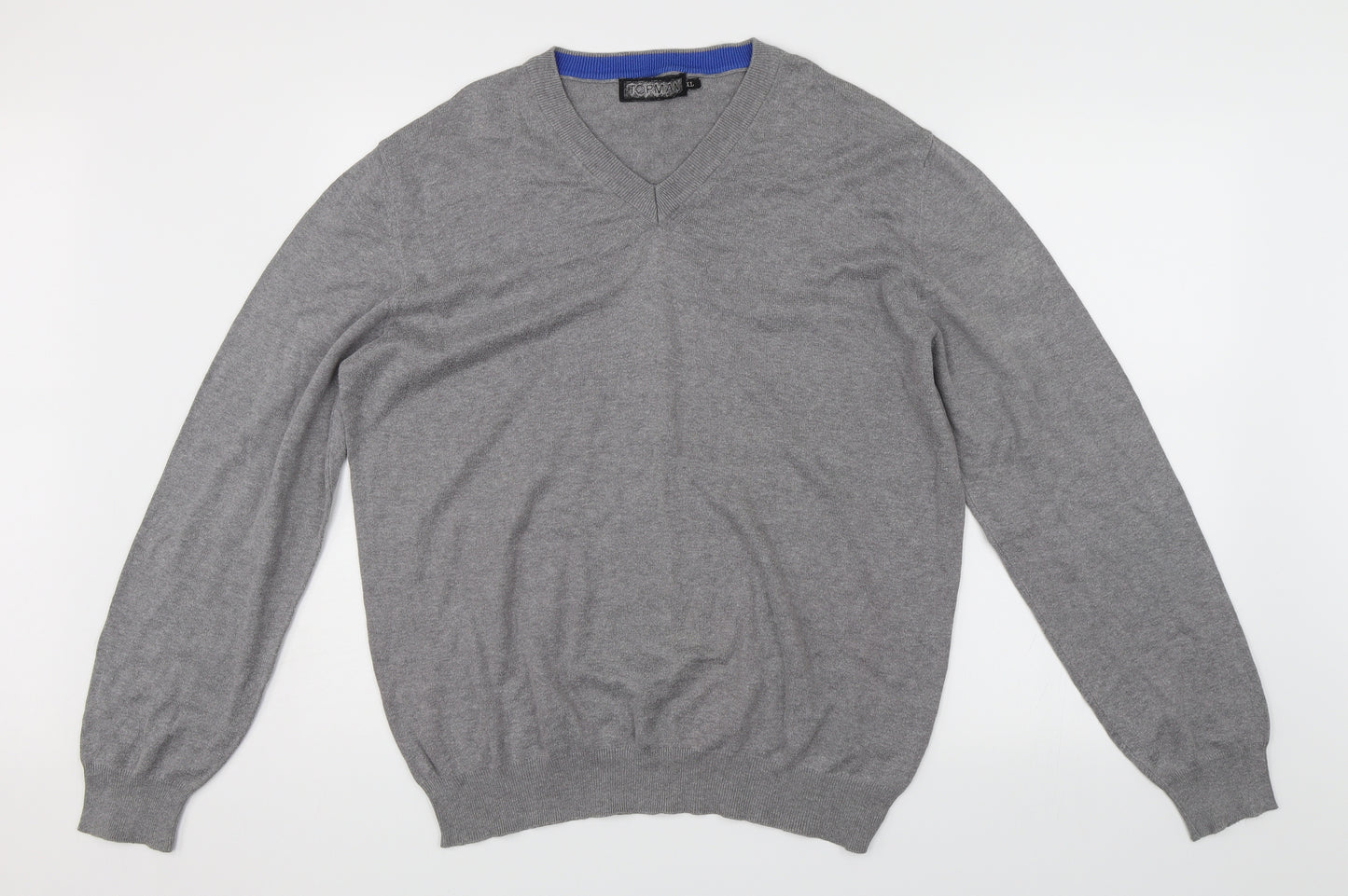 Topman Womens Grey   Pullover Jumper Size XL