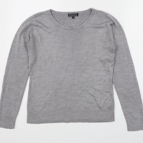 Debenhams Womens Grey   Pullover Jumper Size 10