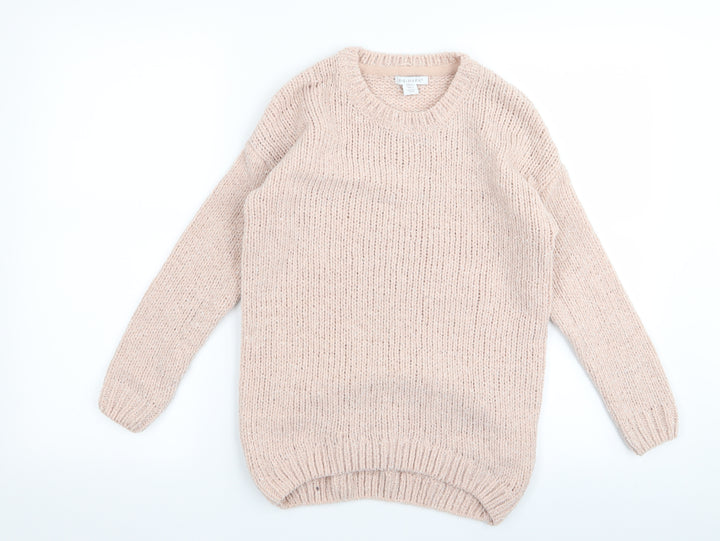 Primark Girls Pink   Pullover Jumper Size 9 Years