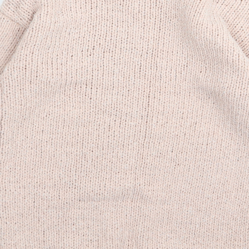 Primark Girls Pink   Pullover Jumper Size 9 Years