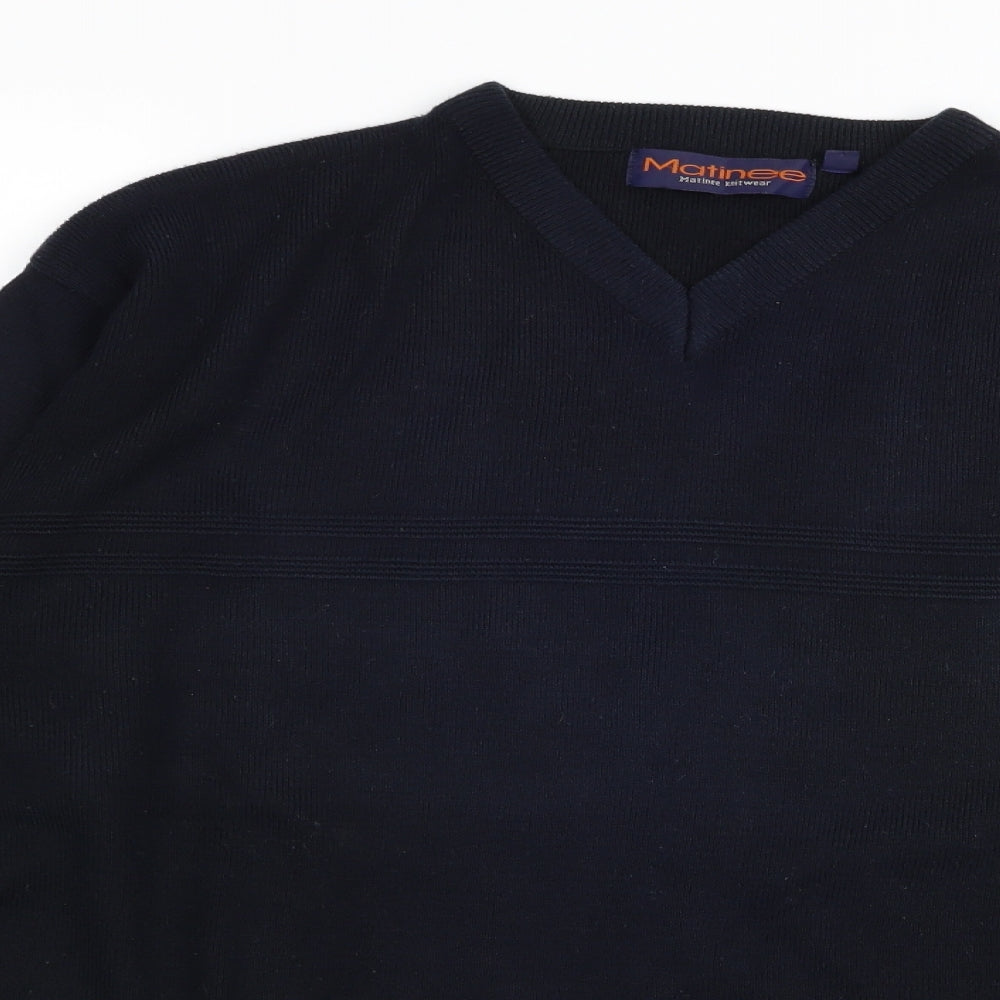 matinee Womens Black  Rayon Pullover Jumper Size L
