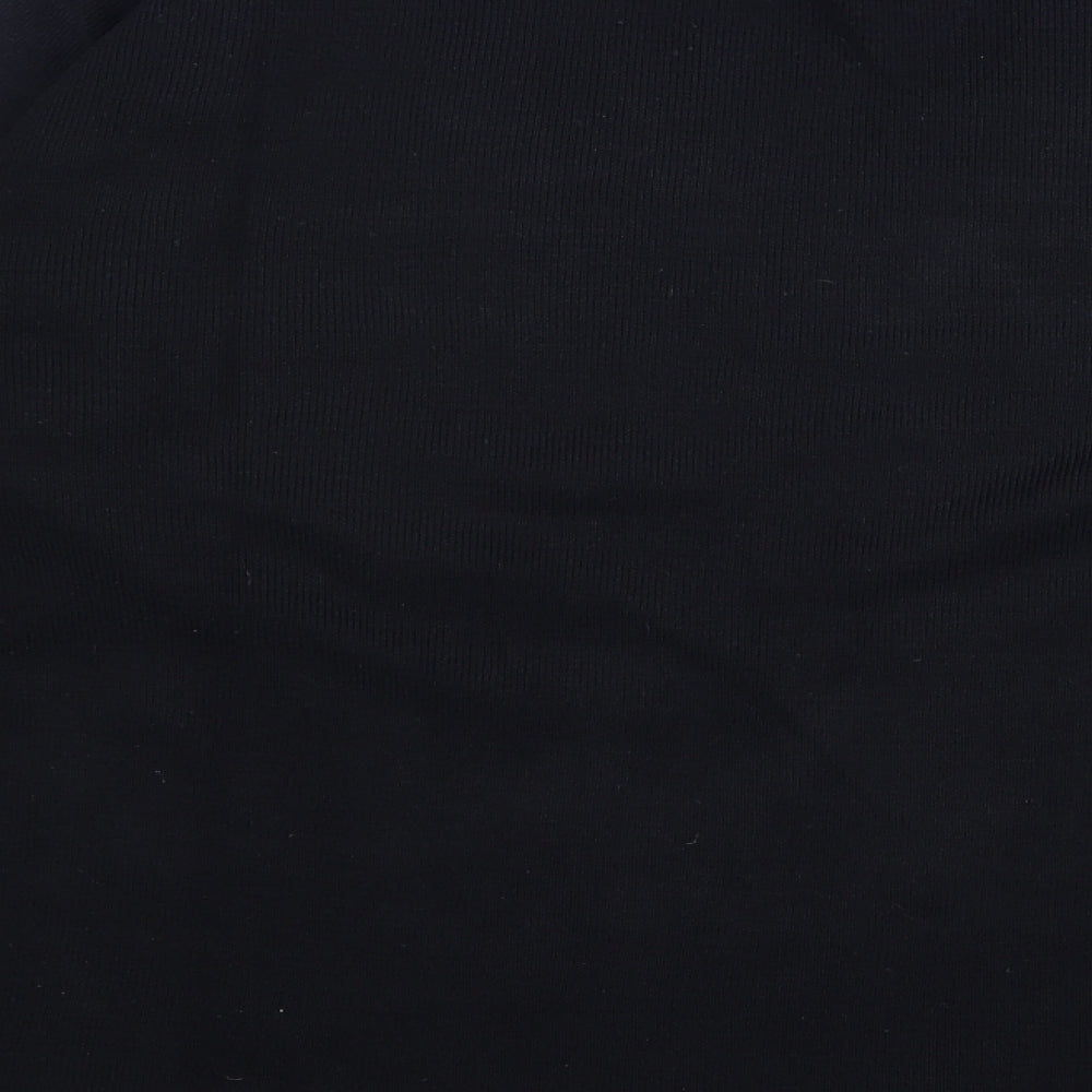 matinee Womens Black  Rayon Pullover Jumper Size L