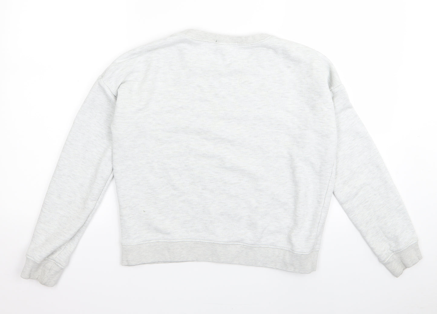 New Look Girls Grey  Rayon Pullover Jumper Size 12 Years  - new york