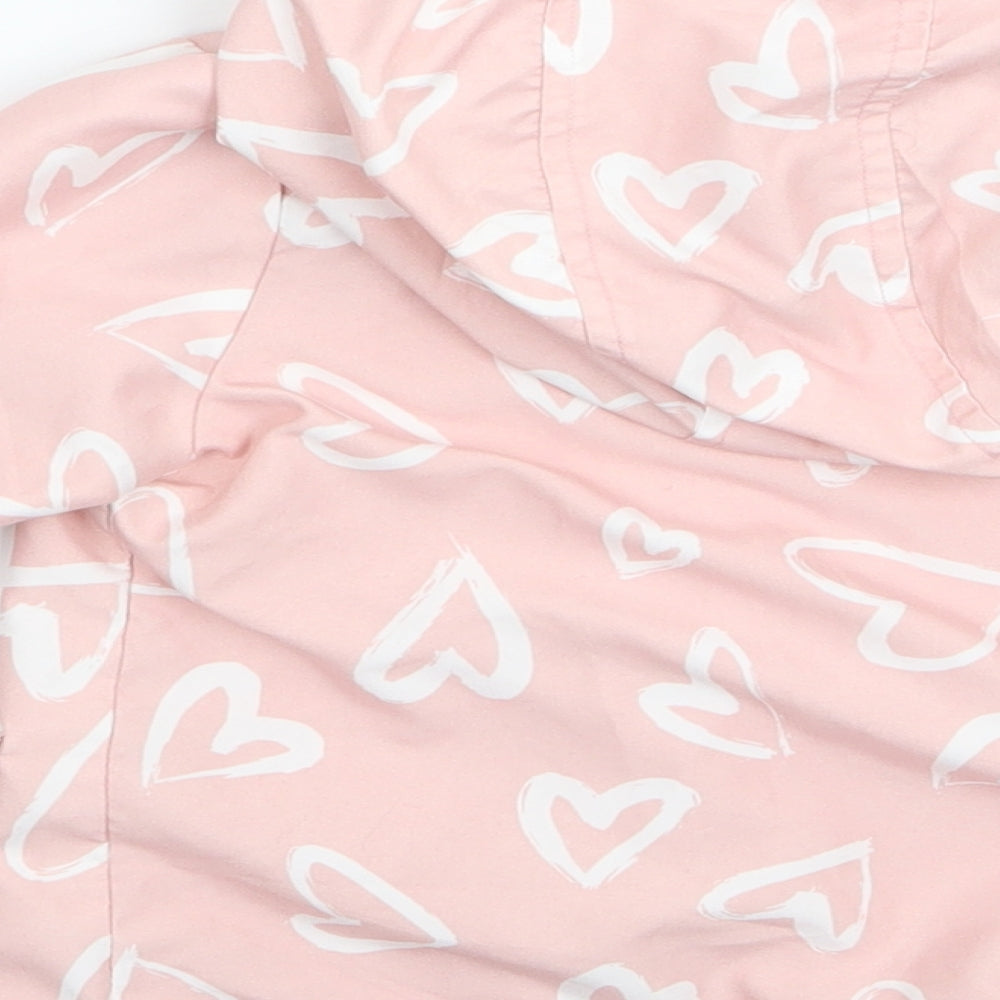 fred flo Girls Pink   Jacket  Size 12 Years  - heart