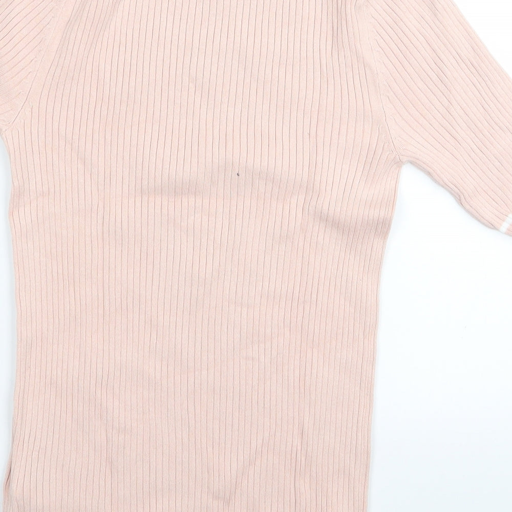 debanhams Womens Pink   Tunic Jumper Size 10