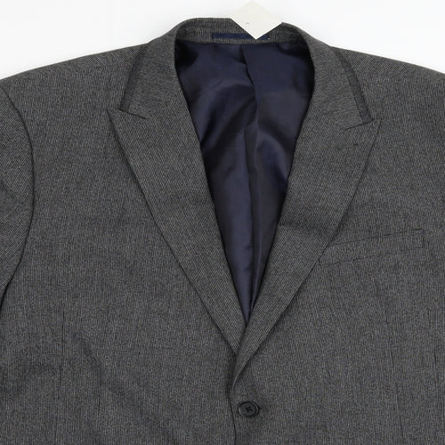 Preworn Mens Grey  Rayon Jacket  Size L