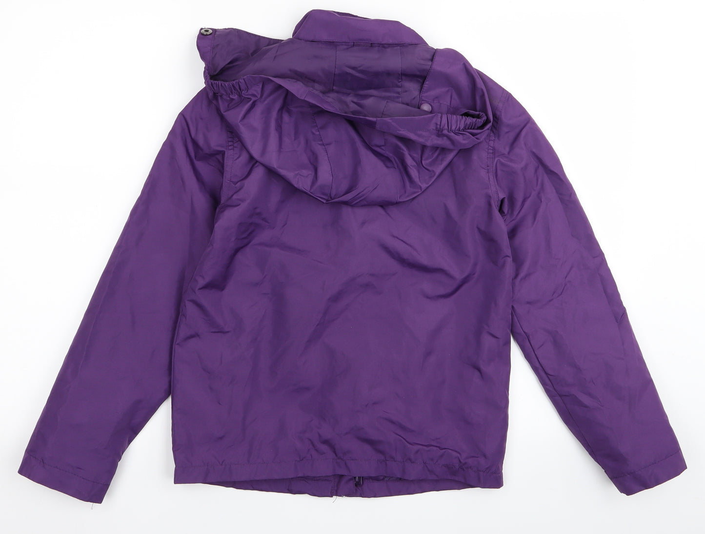 Mountain Warehouse Girls Purple   Windbreaker Jacket Size 9 Years