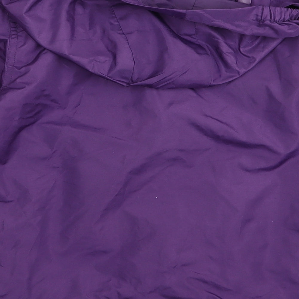 Mountain Warehouse Girls Purple   Windbreaker Jacket Size 9 Years