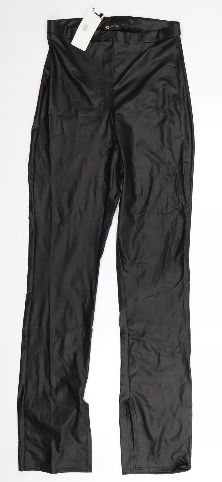 I SAW IT FIRST Womens Black Trousers Size 26 L33 in