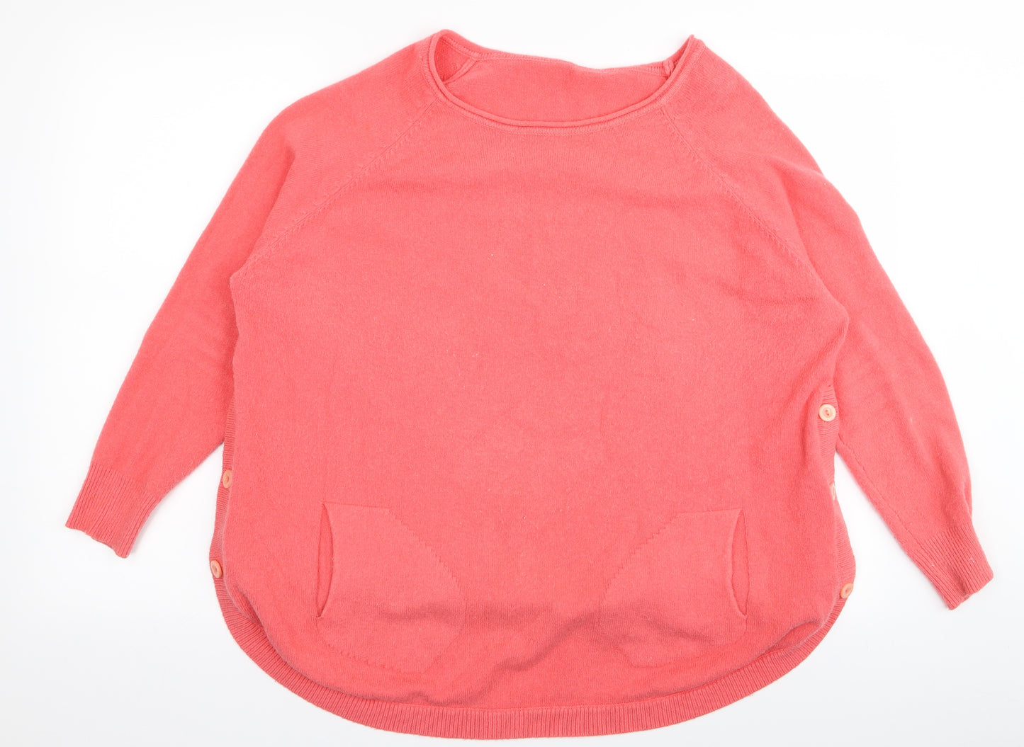 Preworn Womens Pink   Pullover Jumper Size L