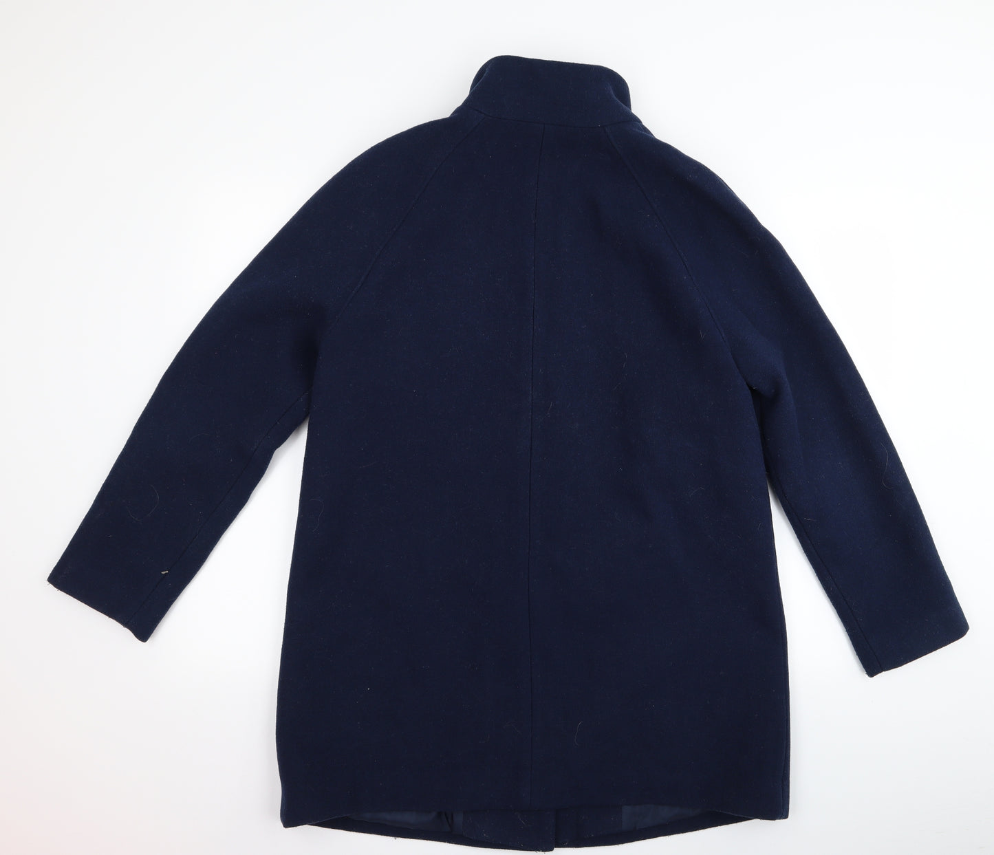 m&s Womens Blue   Overcoat Jacket Size 14