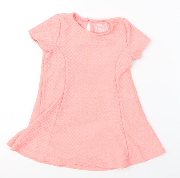 Young Dimension Girls Pink A-Line Size 18-24 Months