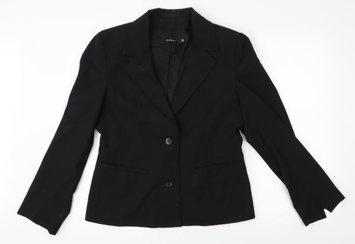 inWear Womens Black   Jacket Blazer Size 16