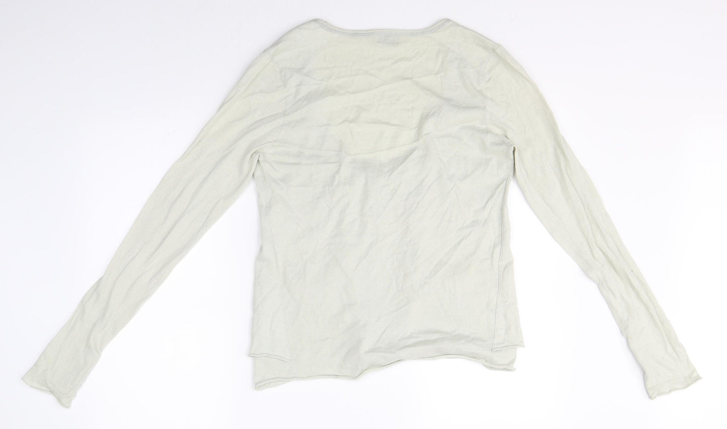 Hunkydory Mens Green   Cardigan Jumper Size M