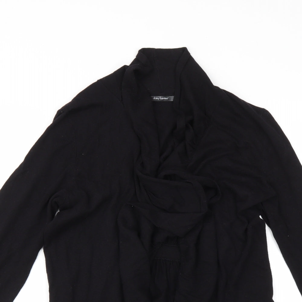 Daisy Fuentes Womens Black   Cardigan Jumper Size L