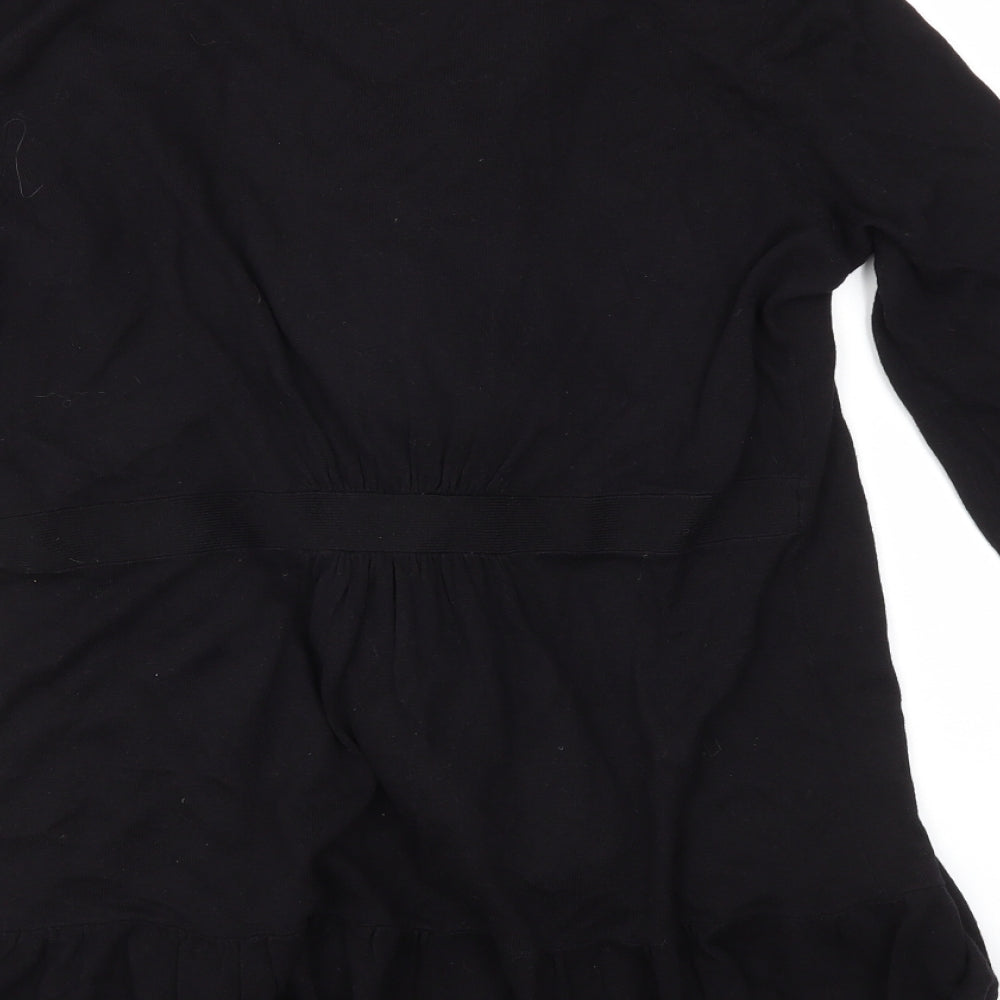 Daisy Fuentes Womens Black   Cardigan Jumper Size L