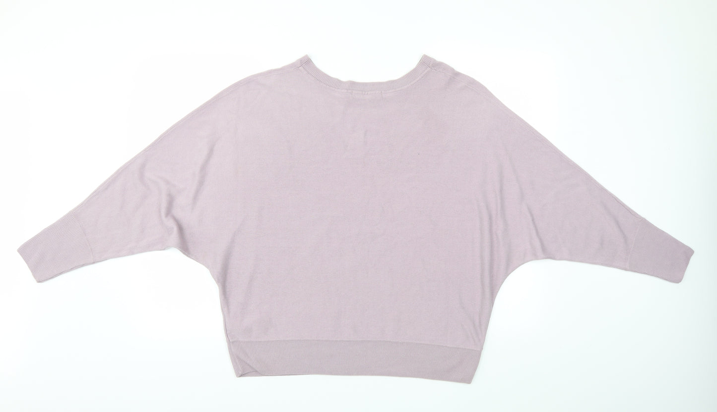 M&S Womens Pink   Pullover Jumper Size 18