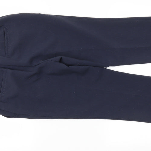 Classic Womens Blue   Chino Trousers Size 8 L26 in