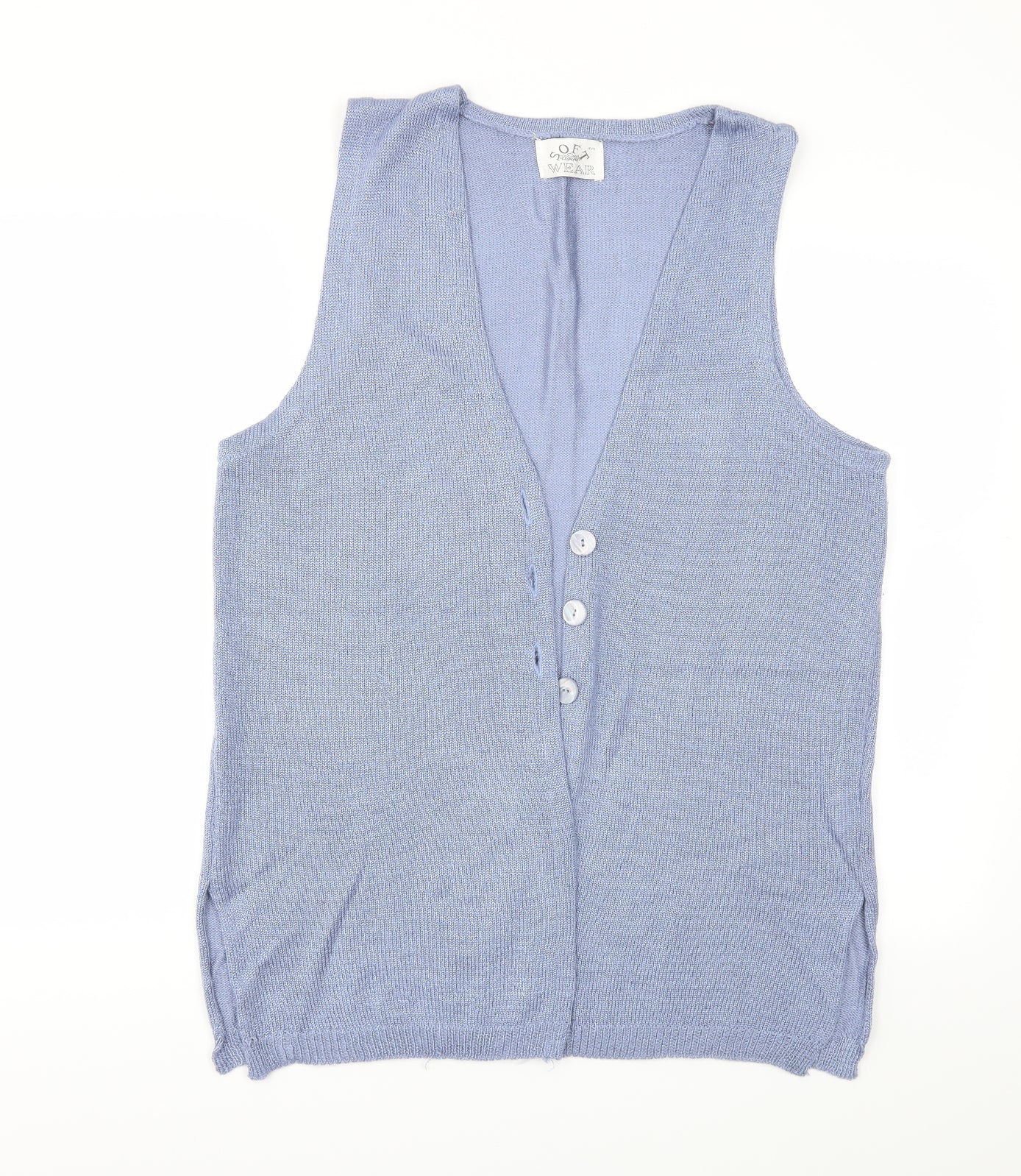 Soft wear Womens Blue   Cardigan Jumper Size M