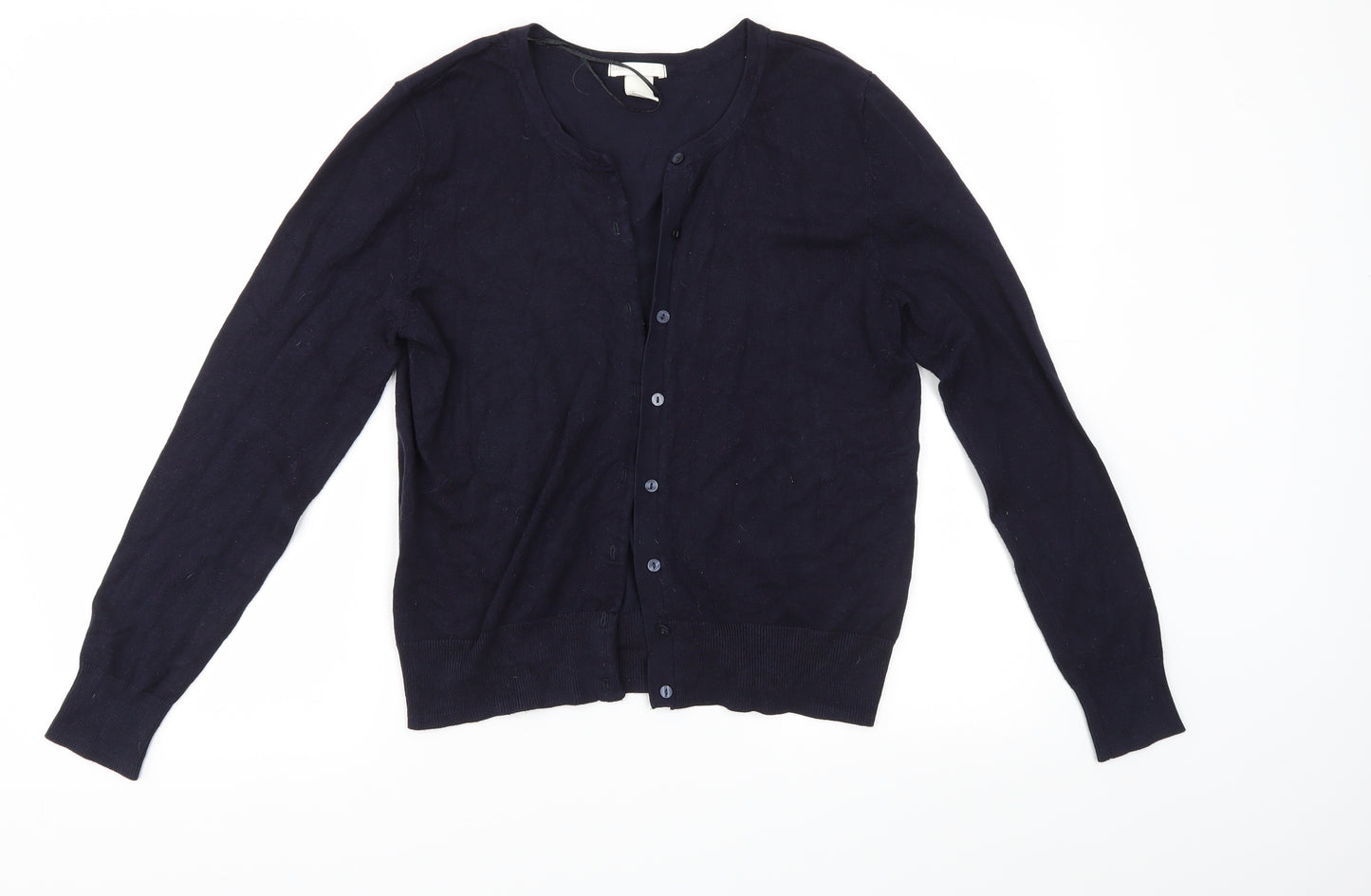 H&M Womens Blue   Cardigan Jumper Size M