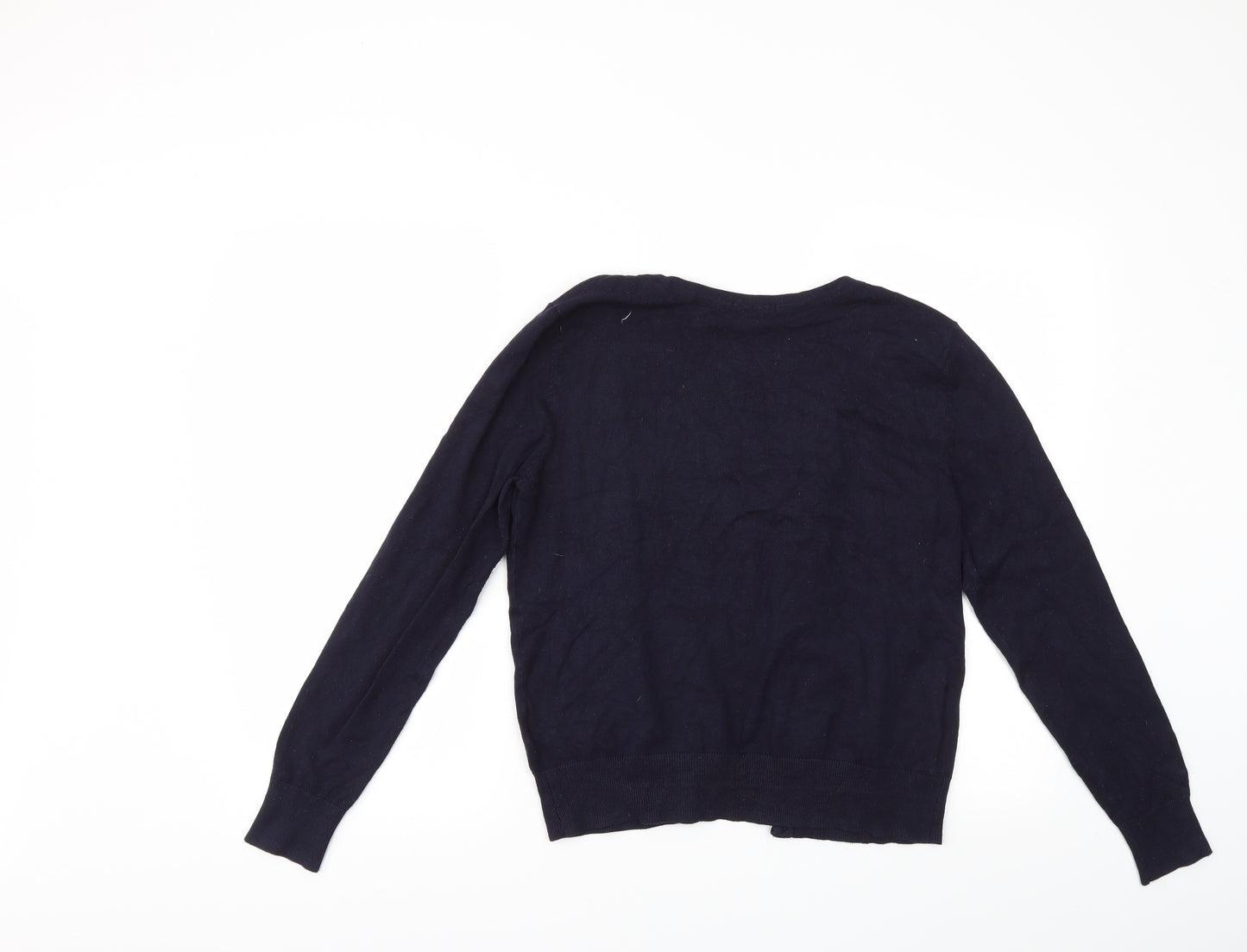 H&M Womens Blue   Cardigan Jumper Size M