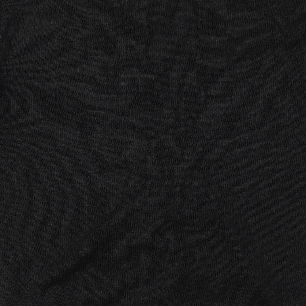 Minister Womens Black   Cardigan Jumper Size L