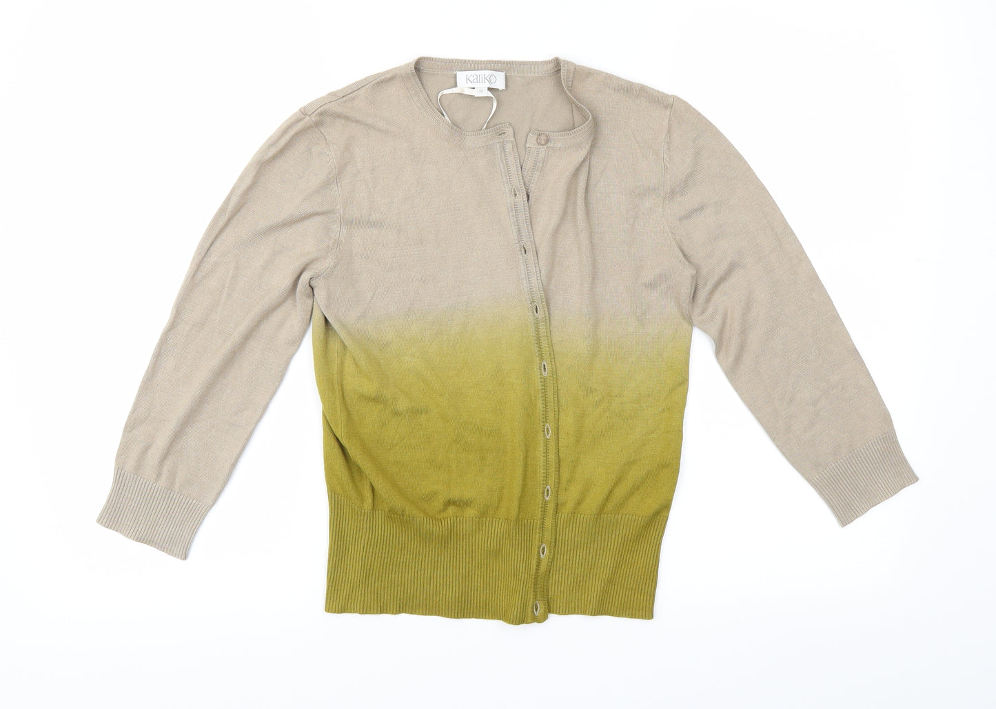 Kaliko Womens Green   Cardigan Jumper Size 8
