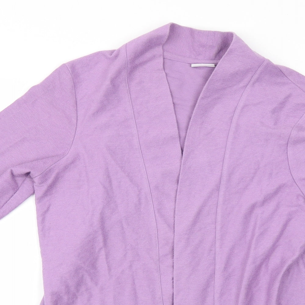 Damart Womens Purple   Overcoat Blazer Size 14