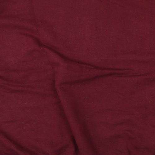 Workforce Mens Red  Jersey Pullover Sweatshirt Size 2XL