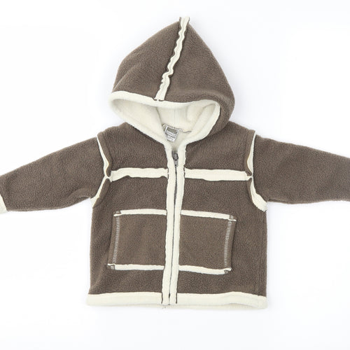 Noppies Baby Brown   Jacket  Size 6-9 Months