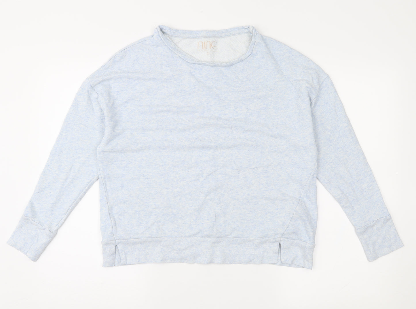 Debenhams Womens Blue  Jersey Pullover Sweatshirt Size M