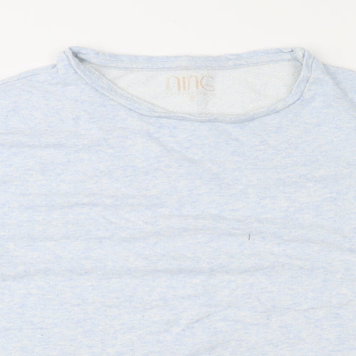 Debenhams Womens Blue  Jersey Pullover Sweatshirt Size M