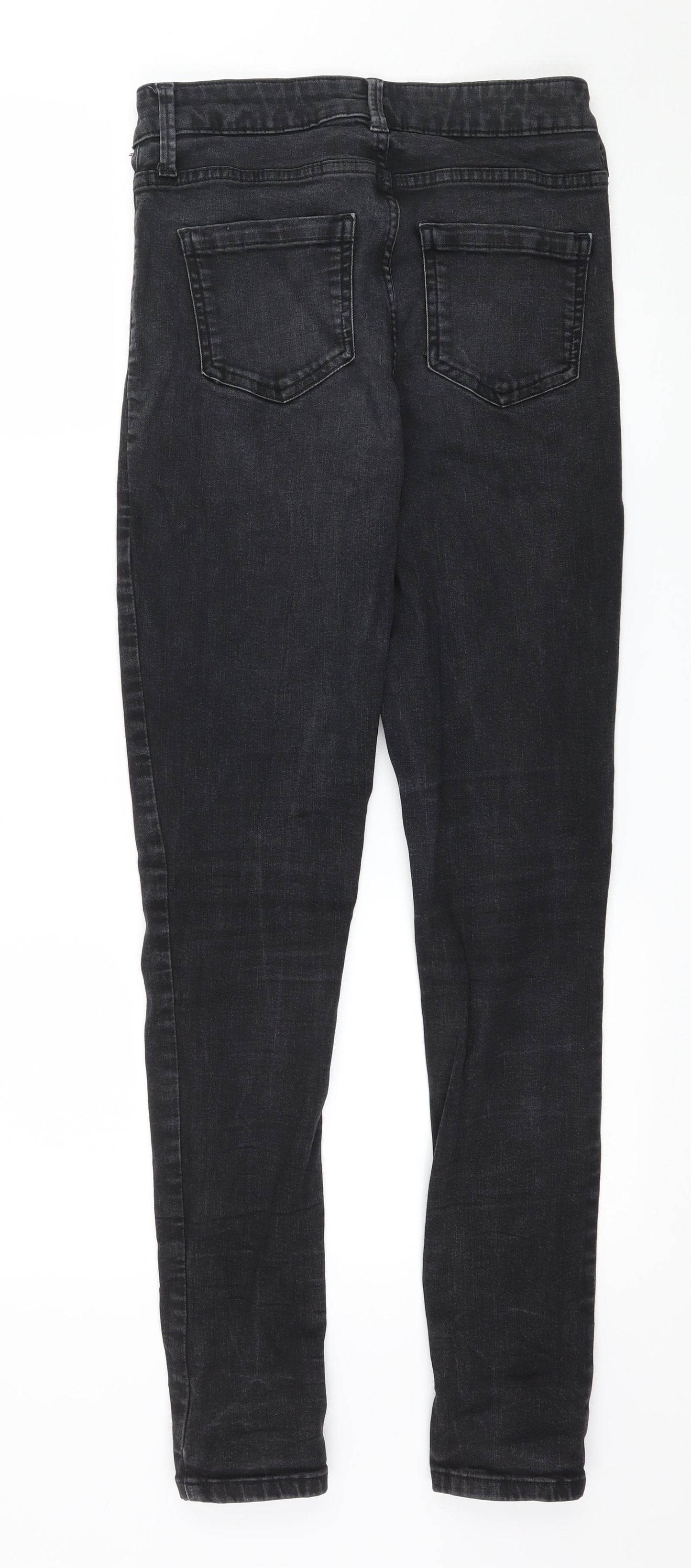 Oasis Womens Grey  Denim Skinny Jeans Size 10 L29 in