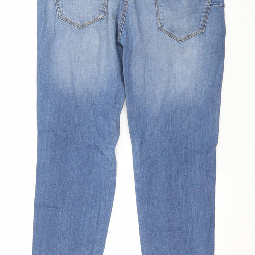 YES YES Womens Blue  Denim Skinny Jeans Size 12 L29 in