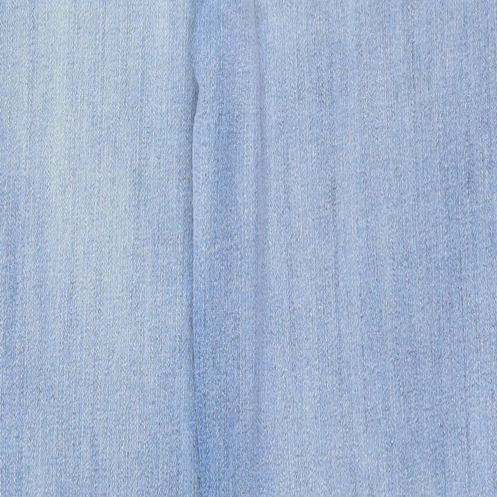 NEXT Womens Blue  Denim Straight Jeans Size 16 L28 in