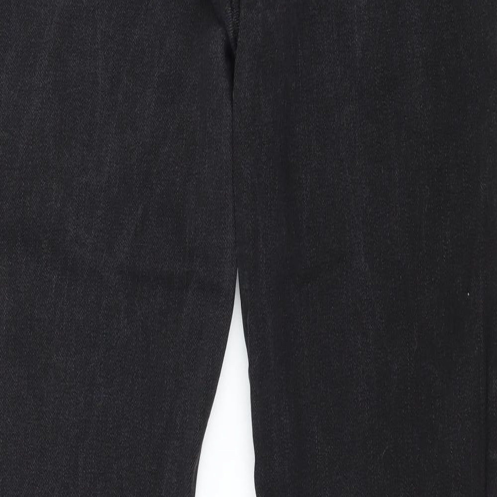 Oasis Womens Black  Denim Skinny Jeans Size 12 L29 in