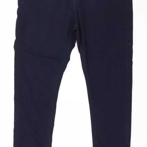 Marks and Spencer Womens Blue  Denim Skinny Jeans Size 18 L30 in