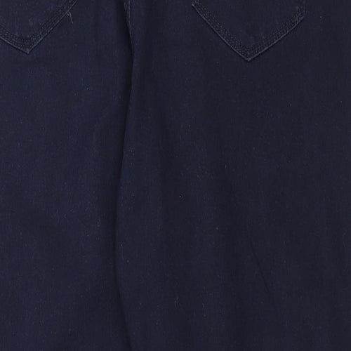 Marks and Spencer Womens Blue  Denim Skinny Jeans Size 18 L30 in