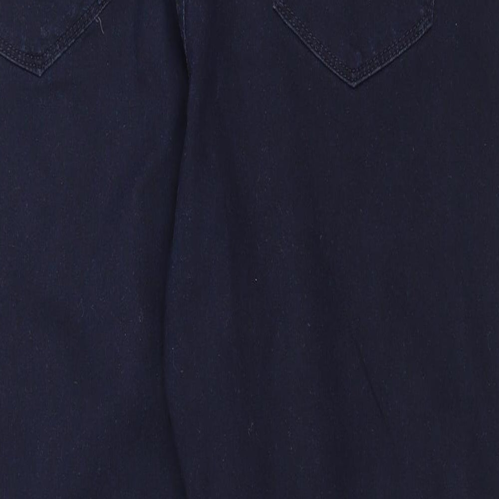 Marks and Spencer Womens Blue  Denim Skinny Jeans Size 18 L30 in