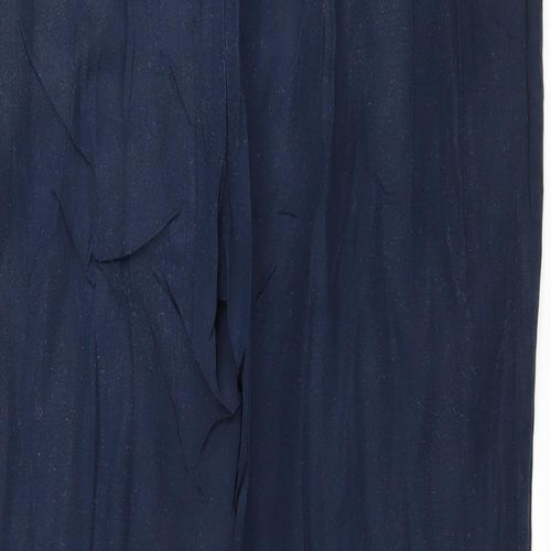 Zara Womens Blue   Trousers  Size 14 L27 in